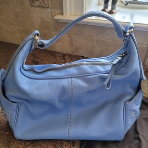 TOD'S Top Handle Blue Handbag